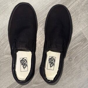 Vans Black Classic Low-Top Sneakers
